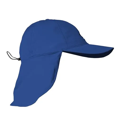 iQ-UV Kappe mit Nackenschutz für Herren 55-61cm – UPF 50+ TÜV geprüft – Sonnenmütze aus recycelten Materialien – Kappe mit UV Schutz