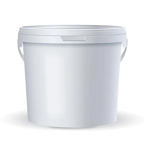 POSH Eimer mit Deckel 10l - lebensmittelecht Weiß Baueimer mit Henkel - Geruchsdicht, Luftdicht und auslaufsicher - aus robustem Kunststoff