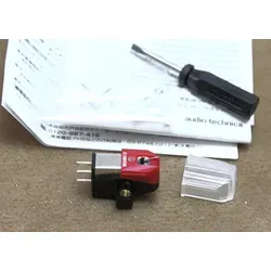 Audio-Technica AT-VM95ML MM-Tonabnehmersystem - Plattenspieler mit Microlinear-Schliff für höchste Klangqualität, reduzierte Verzerrungen und doppelte Lebensdauer der Nadel.