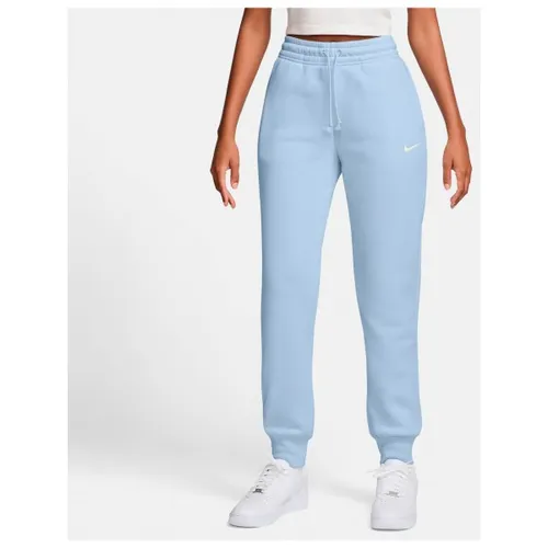 Nike - Women's Phoenix Fleece Mid-Rise Pant - Trainingshose Gr L weiß - Bequeme Trainingshose für den Alltag in elegantem Weiß. Größe L, aus hochwertigem Material für optimalen Tragekomfort. Entdecken Sie weitere Nike-Highlights im Bergfreunde.de Online-Shop!
