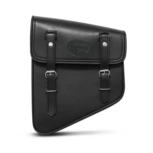 Satteltasche 11L für Moto Guzzi V7 III Special/ Milano schwarz links