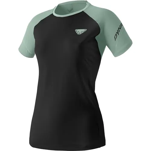 DYNAFIT Damen Alpine Pro T-Shirt, Black Out jadelite-5420, S