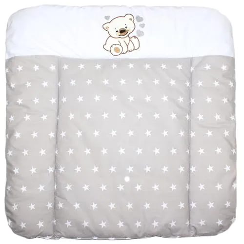 Wickelauflage mit Applikation