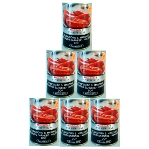Tomaten San Marzano D.O.P. Set 6 x 400 gr. - Premium Despar