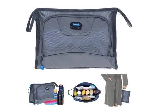 ELEPHANT Kulturbeutel Trainer groß - Vielseitige Kosmetiktasche - Großer Kulturbeutel von ELEPHANT® mit geräumigem Hauptfach und wasserabweisendem Material. Ideal für Reisen, Sport und Sauna. Pflegeleicht und unisex, perfekt für jeden Bedarf.