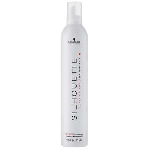 Schwarzkopf Silhouette Stylingmousse flexibler Halt 500 ml parabenfrei
