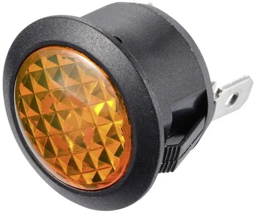 TRU COMPONENTS TC-11193660 Standard Signalleuchte mit Leuchtmittel 24 V/DC Bernstein 1St.