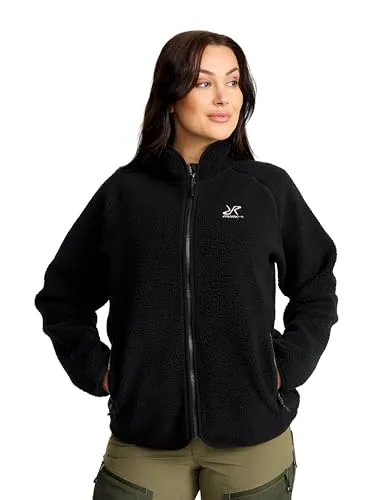 RevolutionRace Canyon Full-Zip Pile Fleece für Damen - Funktionsjacke aus recycelten Materialien, kuschelig und warm für kühle Tage, ideal für Wanderungen und Outdoor-Abenteuer.