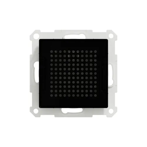 Merten Einbaulautsprecher MEG4381-0303, schwarz - Sonstige Elektroinstallationsartikel, ideal für Wand- und Deckenmontage mit einfacher Kompatibilität zu Unterputzdosen und 2 Watt Leistung.