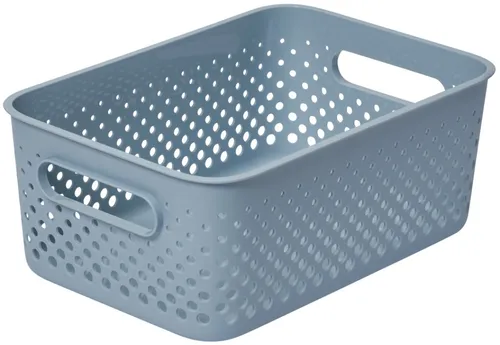 smartstore Aufbewahrungskorb Essence L, blau in weiß von SmartStore