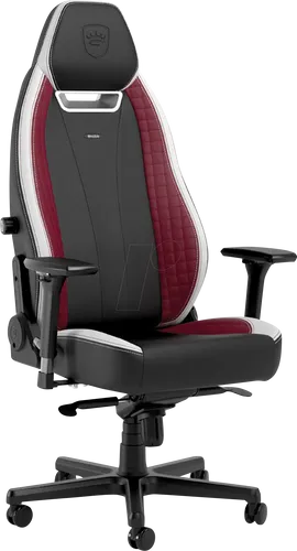 noblechairs Legend Gaming Stuhl Schwarz/Weiß/Rot - Ergonomischer PC Gaming Chair mit 150 kg Belastbarkeit - Gaming-Stuhl mit innovativem Hightech-PU-Leder, 4D-Armlehnen und ergonomischer Lordosenstütze für maximalen Komfort und Stil. Ideal für Gamer, die Qualität und Langlebigkeit schätzen.