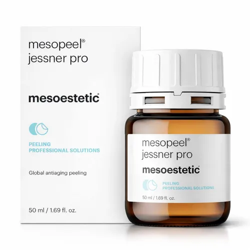 mesoestetic® Gesichtspeeling Mesopeel Jessner 50ml - Effektives Gesichtspeeling für ein strahlendes Hautbild, ideal für die professionelle Anwendung, mit hochwertigen Inhaltsstoffen für ein frisches Aussehen.
