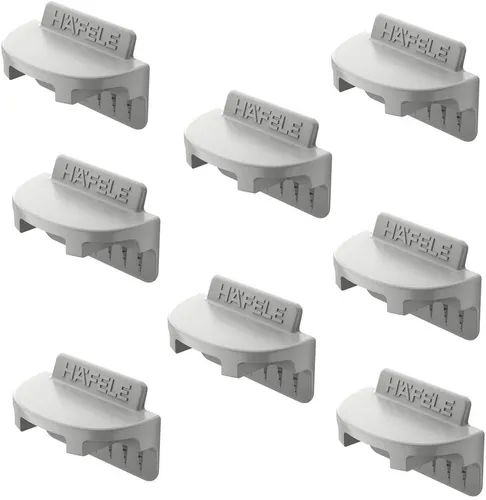 20x Häfele Rückwandhalter Schrankrückwand Rückwandverbinder zum Einstecken Nut