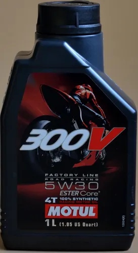 Liter Motul 300 V 4T FL Factory Line 5W-30 Motorradöl 5W30 double ester 1