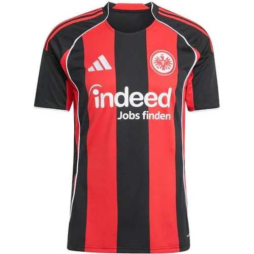 ADIDAS Herren Trikot Eintracht Frankfurt 25/26 Heim - Trikots für die Saison 25/26, klassischer Look mit roten und schwarzen Streifen, feuchtigkeitsregulierendes AEROREADY für optimalen Komfort.