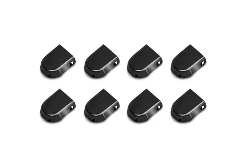 ELANOX Elastische Schnürsenkel mit Clips - 4 Stück für 2 Paar Schuhe - Dehnbar und praktisch: Diese elastischen Schnürsenkel mit Clips bieten einfachen Halt und individuelle Anpassung. Inklusive 8 Endstücken in Silber und Schwarz für perfekten Sitz.