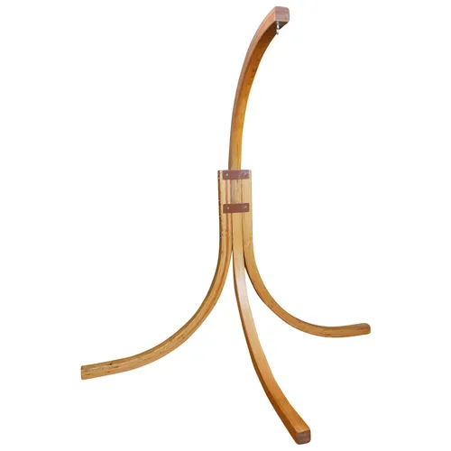 DESIGN Hängesesselgestell NAVASSA aus Lärchenholz - Robustes Holzgestell für Hängesessel, ideal für gemütliche Entspannung im Innen- und Außenbereich.