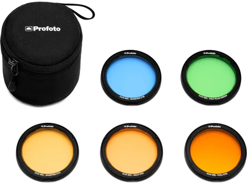 PROFOTO Clic Farbkorrektur Kit #101316 - Kamerazubehör für kreative Fotografie, ermöglicht präzise Farbkorrekturen und beeindruckende Lichtgestaltung.