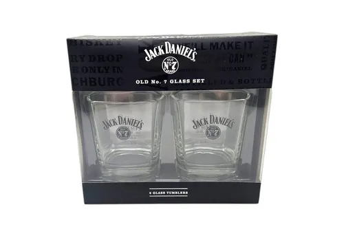 Jack Daniels Whiskyglas Jack Daniels 2er Set TRUMBLERS 2 und 4cl geeicht, 2-tlg.