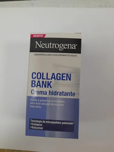 Neutrogena Collagen Bank feuchtigkeitsspendende Gesichtscreme SPF 30 - Tagespflege mit Sonnenschutz, schützt vor UV-Strahlung und fördert die Kollagenbildung für straffe, elastische Haut. Ideal für empfindliche Haut, nicht fettend.