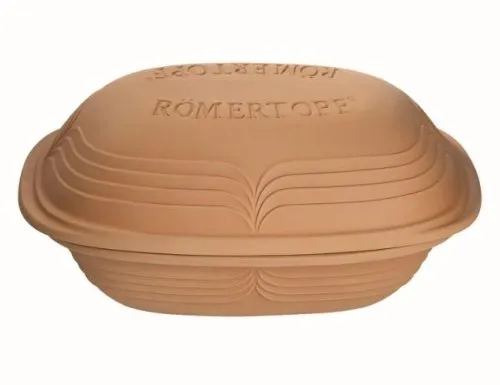 RÖMERTOPF Modern Look Universalbräter für 6 Personen - Römertöpfe, ideal für gesundes Garen und schmackhafte Gerichte, perfekt für Familienessen oder Gäste.