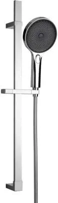 WENKO Brauseset Softwater Chrom - Brausegarnituren mit 3 Funktionen für ein wohltuendes Duscherlebnis. Mikrofeine Tropfen und spritzarmer Duschkopf sorgen für Wellness-Feeling und einfache Reinigung.