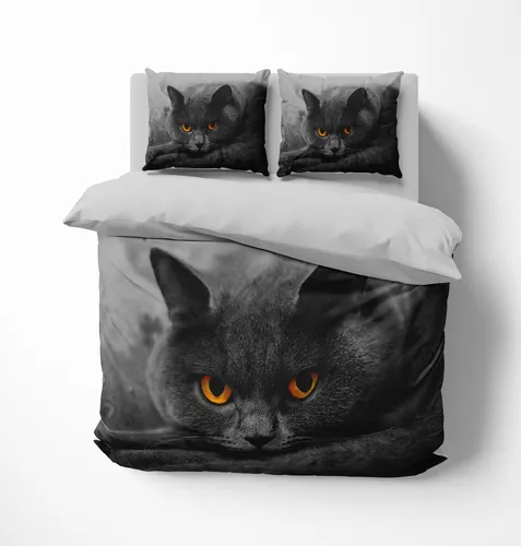 Bettbezüge Schwarz von febe