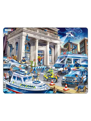 Selecta Play Larsen Jigsaw Puzzle The Police 43st. Boden von Selecta Play