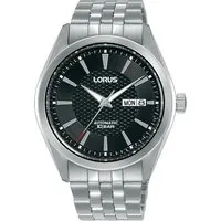 LORUS Herren Analog Automatik Uhr RL483BX9 - Armbanduhren für Herren mit robustem Edelstahlgehäuse und hochwertigem Armband, 100 Meter wasserdicht für optimale Alltagstauglichkeit.