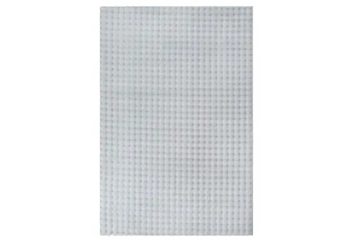merinos Teppich FLOW 120 x 160 cm – Graue Bubbleoptik - Stylischer Teppich in Grau mit Bubbleoptik, ideal für Wohnräume. Robustes Material aus 100% Polypropylen sorgt für Langlebigkeit und einfache Pflege. Maße: 120 x 160 cm, Höhe: 16 mm.