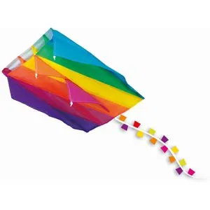 Günther Lenkdrachen 1172 Pink Parafoil, 60 x 51 cm, Einleiner, für Anfänger, ab 6 Jahre