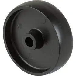 BS Rollen Ersatzrad D.75mm Trgf. 50kg Ku.Achs-D.10mm Nabenl.26mm