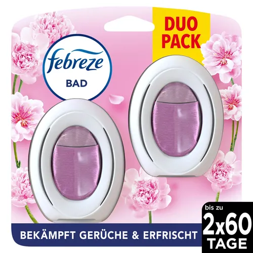 Febreze Bad Lufterfrischer Blütenhauch Duo Lufterfrischer