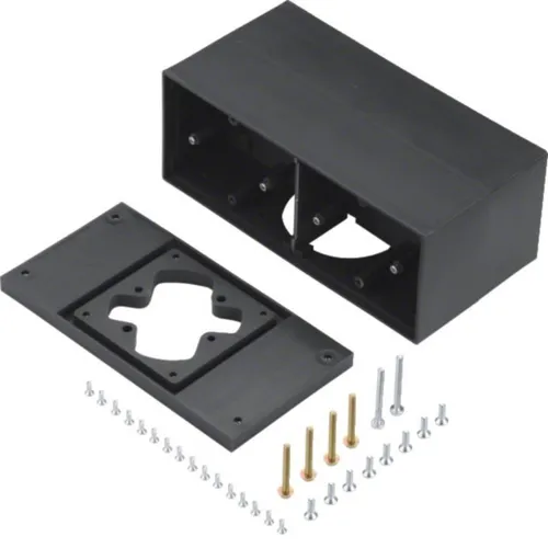 Hager GBZ49005 Gerätebecher Zapfsäule tiefschwarz