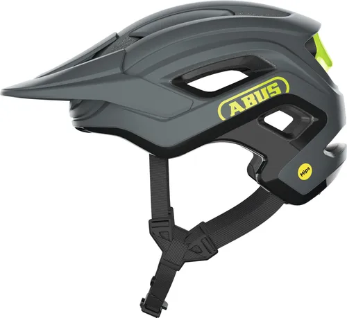 ABUS MTB-Helm Cliffhanger MIPS - Fahrradhelm für anspruchsvolle Trails - Fahrradhelm mit MIPS Aufprallschutz für besseren Schutz bei schrägen Stößen, großen Lüftungsöffnungen für optimale Belüftung und individuelle Anpassung durch das Zoom Ace Verstellsystem.