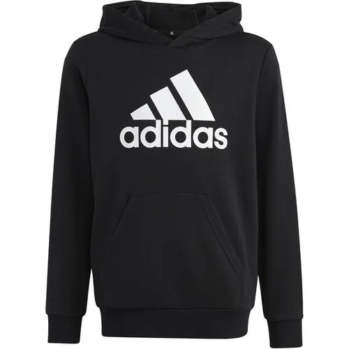 ADIDAS Kinder Kapuzensweat Big Logo Essentials Cotton - Bequemer Hoodie für Sportler, großes adidas Logo und nachhaltig produziert