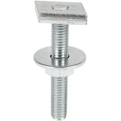 Hammerkopfschraube, verschiedene Varianten (Ausführung: M10x50mm - Schienenprofil 27/18 u. 28/30)