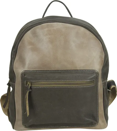 Sunsa Leder Rucksack für Damen und Herren - Vintage Lederrucksack in hochwertiger Verarbeitung, ideal für Stadtbummel oder Abendausflüge; bietet praktischen Stauraum mit Reißverschlusstaschen und verstellbaren Trageriemen.