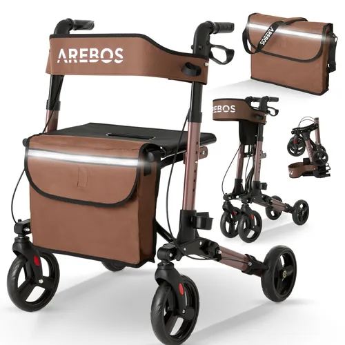 AREBOS Alu Rollator