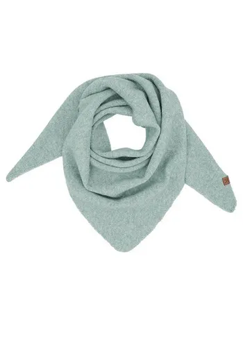 Dreieckstuch MAXIMO für Babys, grün - Stylisches Baby-Dreieckstuch von MAXIMO in melierter Optik, aus hochwertigem Feinstrick für höchsten Tragekomfort. Ideal für sportliche Outfits und lässige Looks.