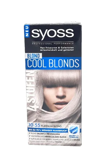 Syoss Blond Cool Blonds platinum blond – 10-55 125ml