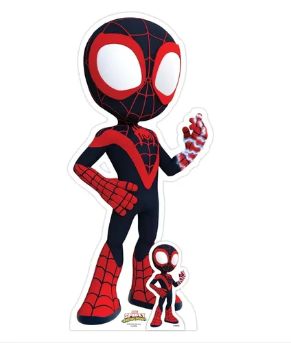 Spider-Man Pappaufsteller (Stand Up) - Spidey and His Amazing Friends Spin (Star