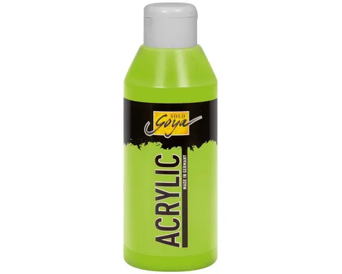 C. KREUL Acrylfarbe KREUL Acrylfarbe SOLO Goya gelbgrün 250ml Flasche