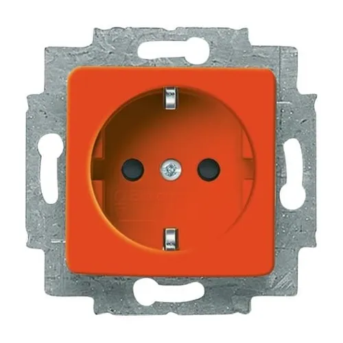 Steckdosen Orange von Busch-Jaeger