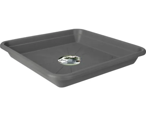 Blumentopf Untersetzer Elho Kunststoff 20 x 20 x 3 cm anthrazit