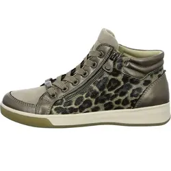 ARA Sneaker Glattleder Damen, Gr. 42, braun (leopard) von ara