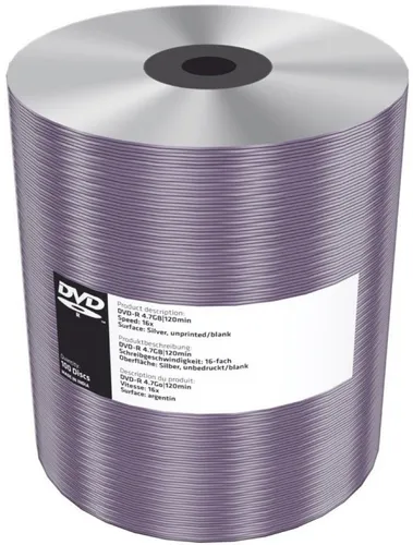 MEDIARANGE DVD-R 4.7GB 16x (100) SH - Hochwertige Rohlinge für Ihre Daten - Rohlinge: MEDIARANGE DVD-R 4.7GB, ideal für Datensicherung und Archivierung, 16x Schreibgeschwindigkeit für schnelle Datenübertragung.