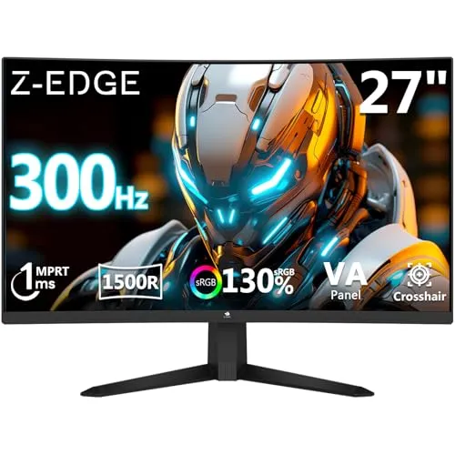 Produktbild Z-Edge 27 Zoll Curved Gaming Monitor 300Hz
