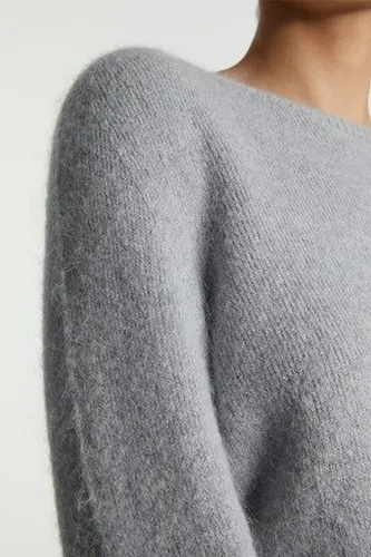 Damen Strickpullover COZY CREW NECK S - Lässiger Strickpullover mit wärmendem Alpaka-Anteil, perfekt für gemütliche Tage von Rich & Royal.