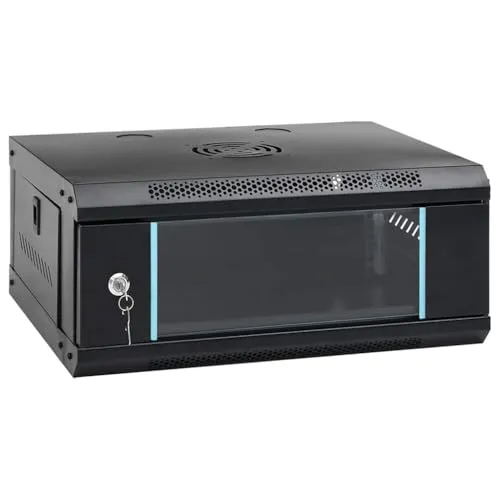 vidaXL 4U Wand-Netzwerkschrank 19
